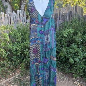 Vintage bohemian Maxi Duster